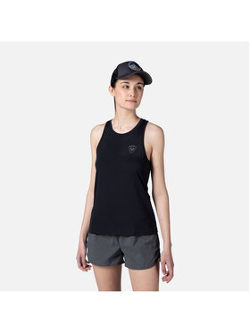 Rossignol Rossignol Top W Plain Tank Czarny Regular Fit