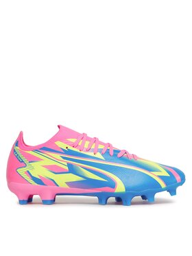 Puma Puma Buty do piłki nożnej Ultra Match Energy Luminous Fg/Ag 107543 01 Różowy