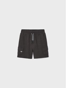 Mayoral Mayoral Шорти от плат 3222 Черен Regular Fit