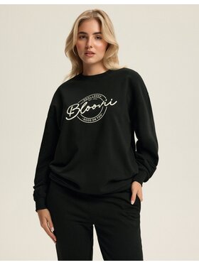 Esotiq Esotiq Bluza 43756 Czarny Regular Fit