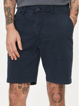 Pepe Jeans Pepe Jeans Szorty materiałowe Regular Chino Short PM801092 Granatowy Regular Fit