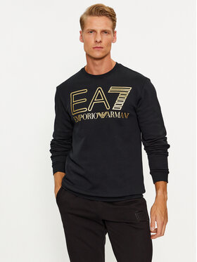 EA7 Emporio Armani EA7 Emporio Armani Džemperis 6RPM08 PJSHZ 0208 Juoda Regular Fit