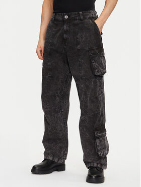 Alpha Industries Alpha Industries Džínsy Canvas Acid Pant 156212 Čierna Regular Fit