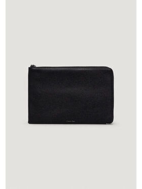 Calvin Klein Calvin Klein pochette SAFFIANO ZIP POUCH Nero