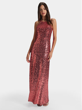 Swing Swing Abendkleid 5AG05100 Rosa Slim Fit