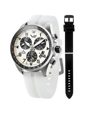 Vostok Europe Vostok Europe Zegarek 6S30-325A743SWL Biały