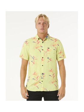 Rip Curl Rip Curl Koszula Fun Times S/S Shirt Żółty Standard Fit