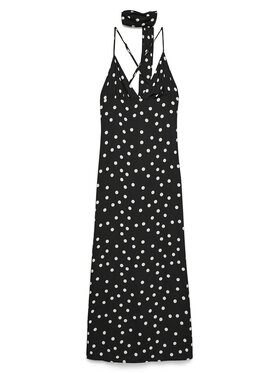 Vero Moda Vero Moda Лятна рокля Elisa 10350647 Черен Regular Fit