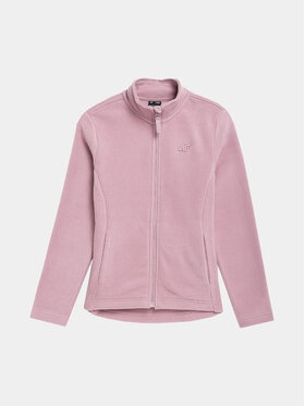 4F 4F Флісовий реглан 4FJWSS24TFLEF166 Рожевий Regular Fit