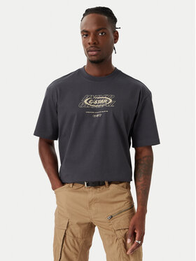 G-Star Raw G-Star Raw T-krekls Hyper D29377-E385 Tumši pelēka Relaxed Fit