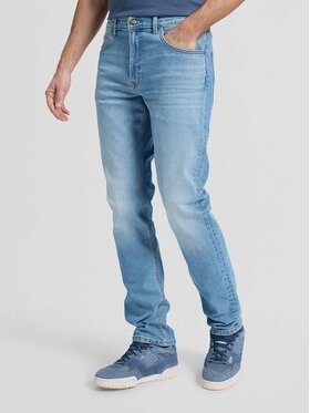 Lee Lee Jeansy BROOKLYN Niebieski Straight Fit