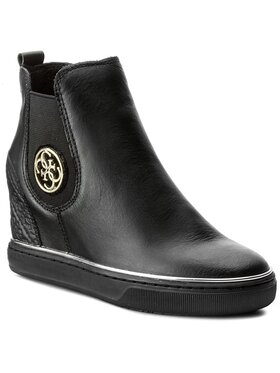 Guess Guess Bottines Freda FLFRE3 LEA12 Noir