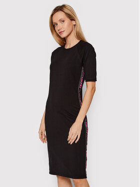 DKNY Sport DKNY Sport Každodenní šaty DP1D4481 Černá Regular Fit