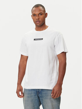 Versace Jeans Couture Versace Jeans Couture T-Shirt 79GAHT06 CJ00T Λευκό Regular Fit