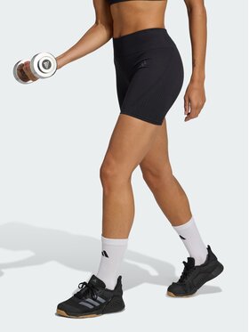 adidas adidas Szorty sportowe Workout Essentials 4 inch Czarny Fitted Fit