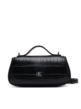 Calvin Klein Calvin Klein Handtasche Ck Croc Top Handle Bag LV04F3903G Schwarz