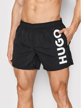 Hugo Hugo Plavecké šortky Abas 50469303 Čierna Regular Fit