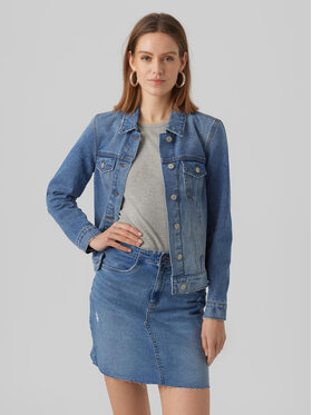 Vero Moda Vero Moda Džinsinė striukė Zorica 10279789 Mėlyna Regular Fit