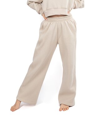 DKaren Sport DKaren Sport Spodnie dresowe DK-K-B17 Beżowy Classic Fit