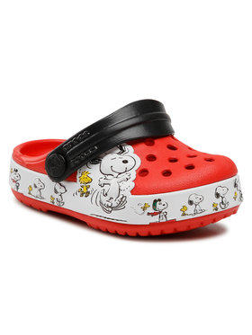 Crocs Crocs Чехли Fl Snoopy Woodstock Cg K 206176 Червен