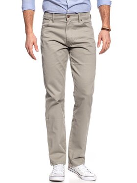 Wrangler Wrangler Jeansy REGULAR FIT Beżowy Straight Fit