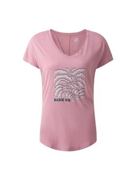 Dare2B Dare2B T-Shirt Serene Fioletowy Flexible Fit