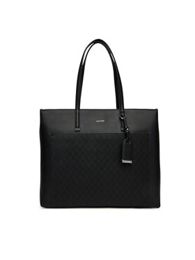 Calvin Klein Calvin Klein Kabelka Ck Must Aop Medium Shopper W/Poc LV04F3225G Černá