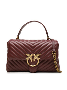 Pinko Pinko Torbica Love Lady Puff Classic Cl AI 23-24 PLTT 100043 A0GK Tamnocrvena