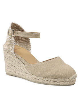 Castañer Castañer Espadrilky Carol/6/002 021655-2017 Béžová