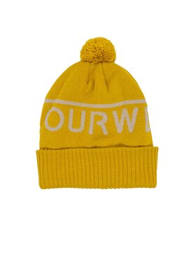 Colourwear Colourwear Czapka Czapka zimowa Colourwear Fluffball Żółty