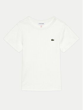 Lacoste Lacoste Marškinėliai TJ7316 Balta Regular Fit
