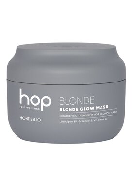 Montibello Montibello MONTIBELLO Hop Blonde Glow Mask rozświetlająca maska do włosów rozjaśnianych i blond 200ml Maska do włosów