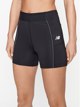 New Balance New Balance Sporta šorti Q Speed Shape Shield Fitted Short WS33283 Melns Skinny Fit
