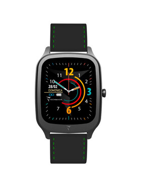 Techmade Techmade Zegarek 8099990146289 Czarny