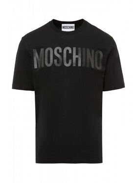 MOSCHINO MOSCHINO T-Shirt ZPJ0714 Czarny Regular Fit