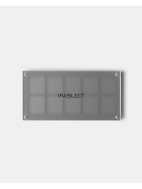 INGLOT INGLOT Kasetka Freedom System [10] Square Paleta cieni do powiek Przezroczysta