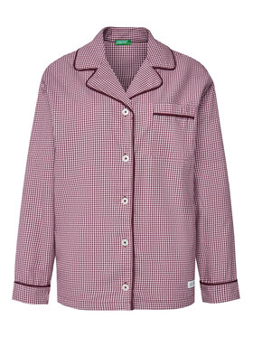 United Colors Of Benetton United Colors Of Benetton Μπλούζα πιτζάμας 4MYG3M00D Μπορντό Regular Fit