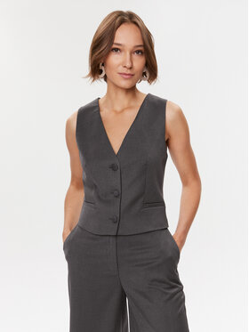 MVP Wardrobe MVP Wardrobe Anzugweste Meda MVPI3GL006.0TE0175 Grau Regular Fit