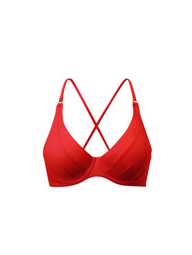 Love and Hate Love and Hate Bikini pezzo sopra Malibu Rosso