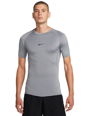 Nike Nike T-Shirt Pro Szary Regular Fit