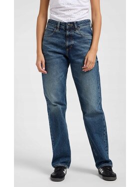 Lee Lee Jeansy Rider Loose Niebieski Loose Fit