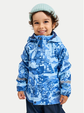 Reima Reima Kurtka przeciwdeszczowa Koski 5100024A Niebieski Regular Fit