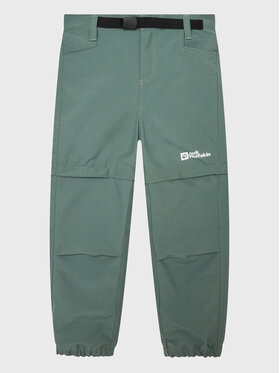 Jack Wolfskin Jack Wolfskin Outdoor панталони Active 1609761 M Зелен Regular Fit