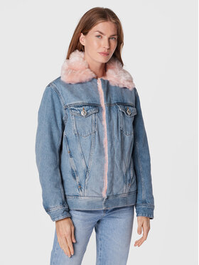 Liu Jo Джинсова куртка UF2089 D4751 Голубий Regular Fit