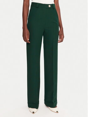 Maryley Maryley Hlače 25IB563/43BI Zelena Regular Fit