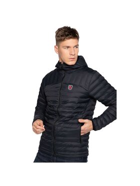 Fjällräven Fjällräven Kurtka przejściowa ken Expedition Lätt Hoodie M F86119-550 Czarny Classic Fit