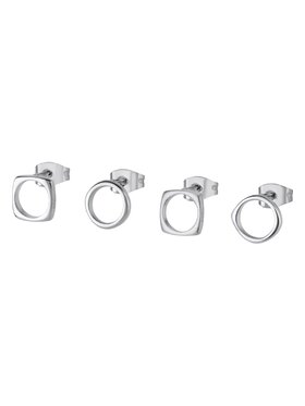 Breil Breil Orecchini NEW TETRA Argento