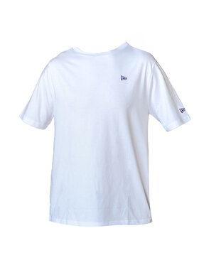 New Era New Era T-shirt New Era NE Essentials Tee Bianco Regular Fit
