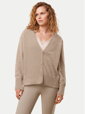Triumph Triumph Ζακέτα Smart Thermal 10221469 Μπεζ Regular Fit