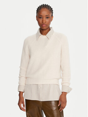 Marella Marella Džemper Digione 2523366414 Écru Regular Fit